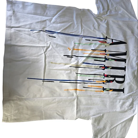 Amiri Paint Drip Tshirt - Picture 3 of 4